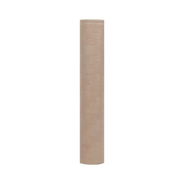 AmyHomie Taupe Rubber Non-Slip Bath Mat, 18 in. x 36 in.Machine Washable Bathroom Mats