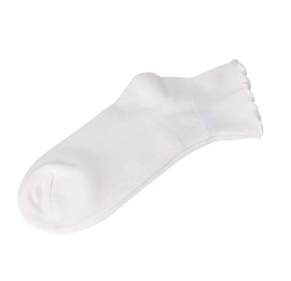AmyHomie Women Ankle Socks Ruffle Turn-Cuff, Casual Cute Ankle Socks Breathable Cotton Soft Frilly Crew Socks, Lovely Lettuce Edge Socks Women Frilly Low Socks for Women Girls 4 Packs