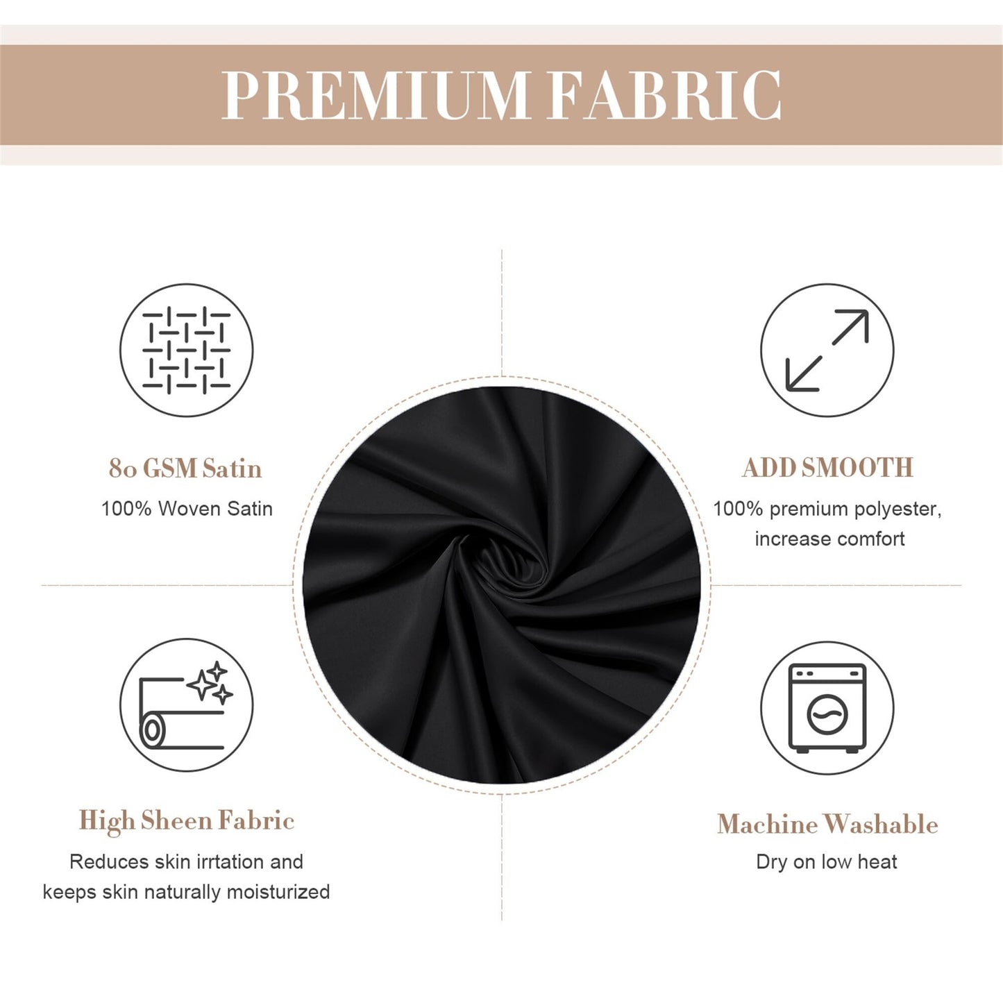 AmyHomie Women Silky Satin Robe Wedding Bridal Party Bride Bridesmaid Robes, Getting Ready Sleepwear Soft Nightgown Bridal Party Robes Wedding Loungewear Kimono Satin Bathrobe V Neck Sleepwear with 3/4 Sleeve