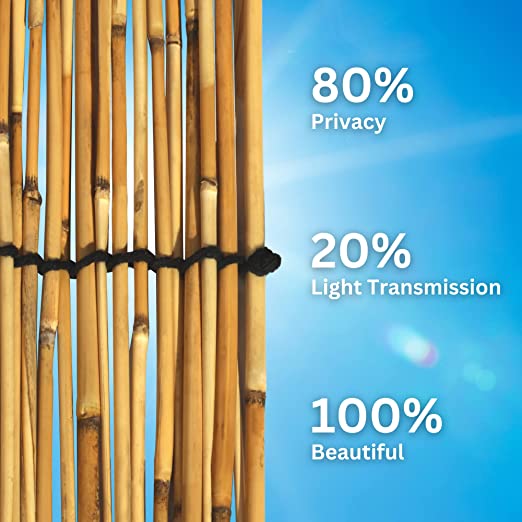 AmyHomie Reed Mats and Curtain for House Decoration