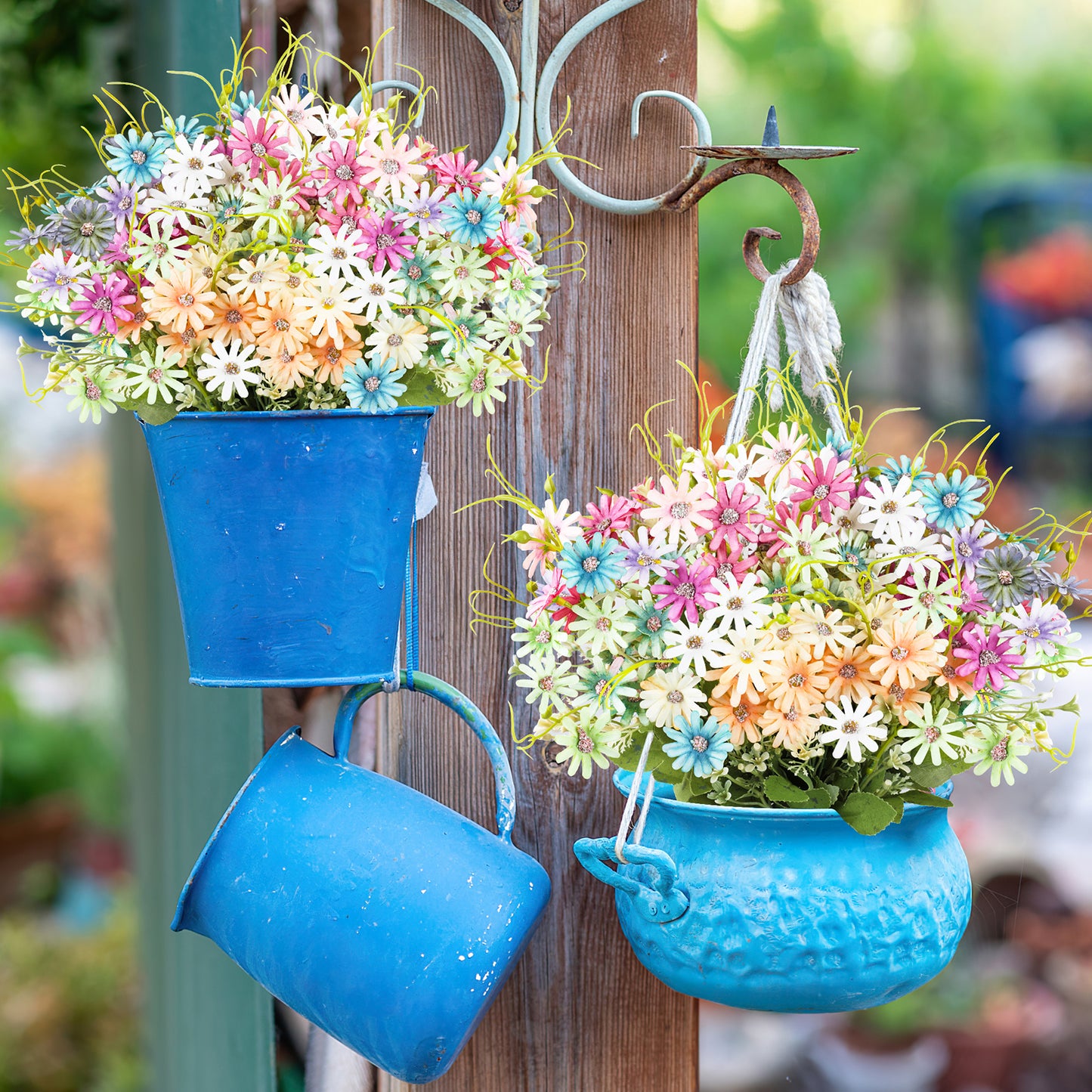AmyHomie Artificial Flowers, Silk Daisy, Artificial Gerber Daisy for Home Decoration, Artificial Daisy for Wedding Decoration