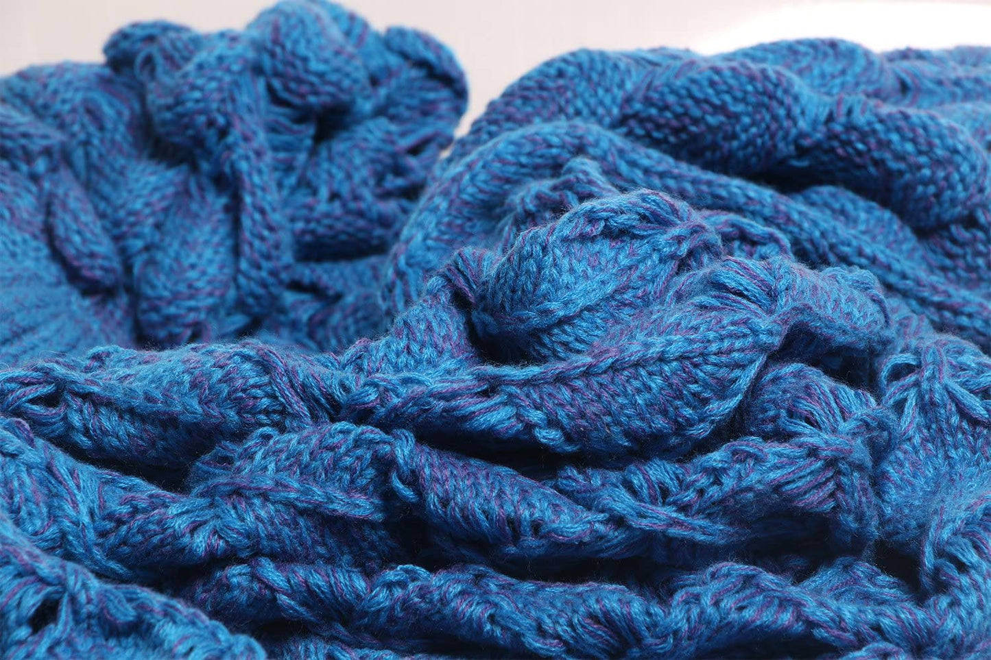 AmyHomie Mermaid Tail Blanket, Soft Crochet Sleeping Blanket for Kids Adults, Mermaid Gift for Girls