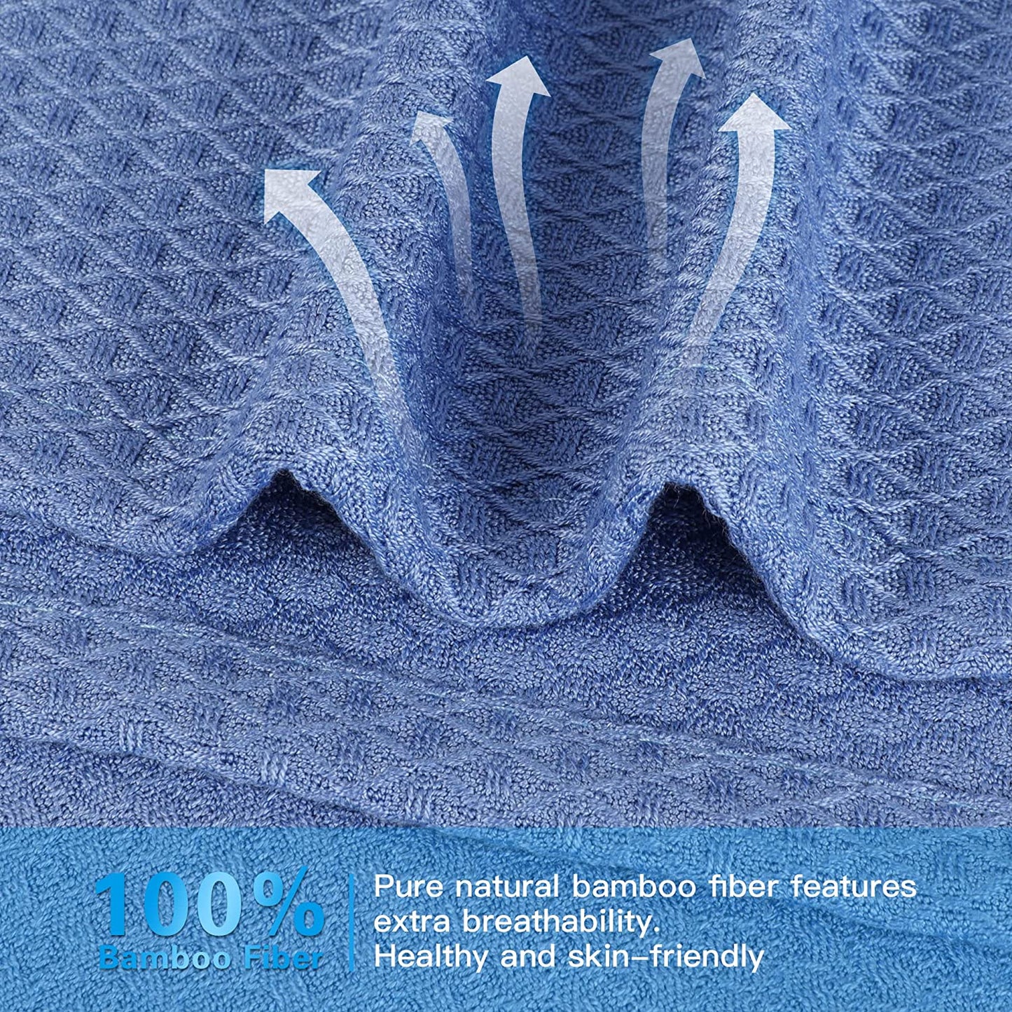 AmyHomie Cooling Blanket, 100% Bamboo Blankets for Hot Sleepers Night Sweats, Lightweight Breathable Summer Cool Blankets for Bed Couch All Season Use, with Laundry Bag Gift