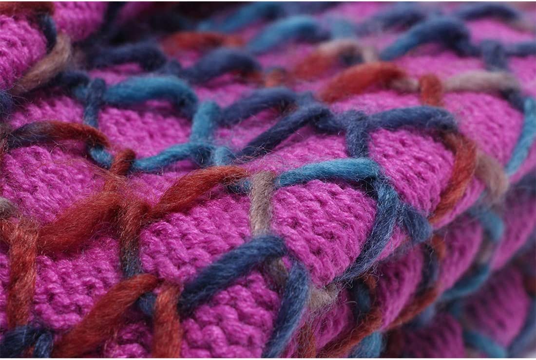AmyHomie Mermaid Tail Blanket, Soft Crochet Sleeping Blanket for Kids Adults, Mermaid Gift for Girls