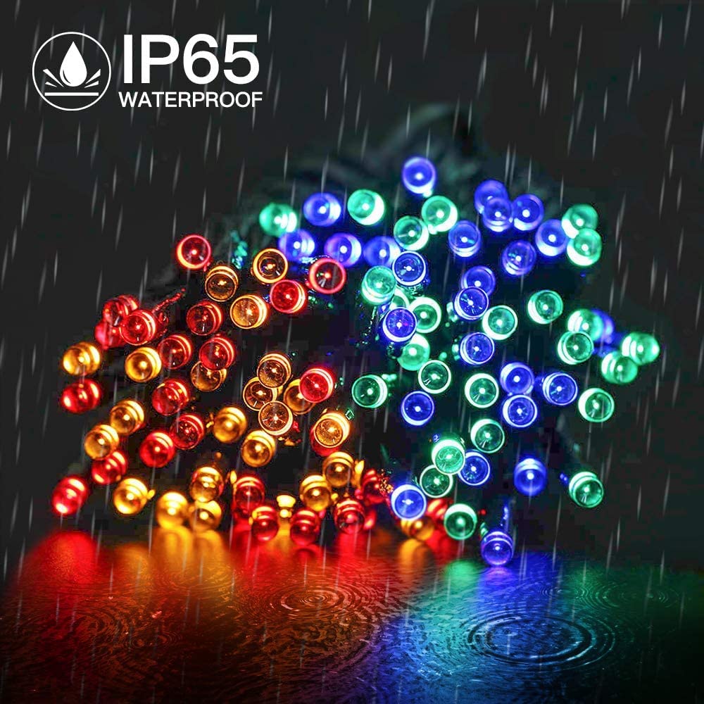 AmyHomie Blue Christmas Lights, 108Ft 300LED Halloween Lights Outdoor Waterproof, End-to-End Indoor Fairy Decorative Lights for Wedding, Party, Halloween Christmas Decor