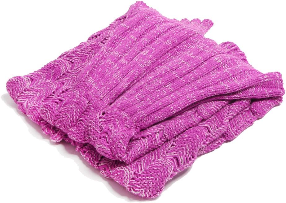 AmyHomie Mermaid Tail Blanket, Soft Crochet Sleeping Blanket for Kids Adults, Mermaid Gift for Girls