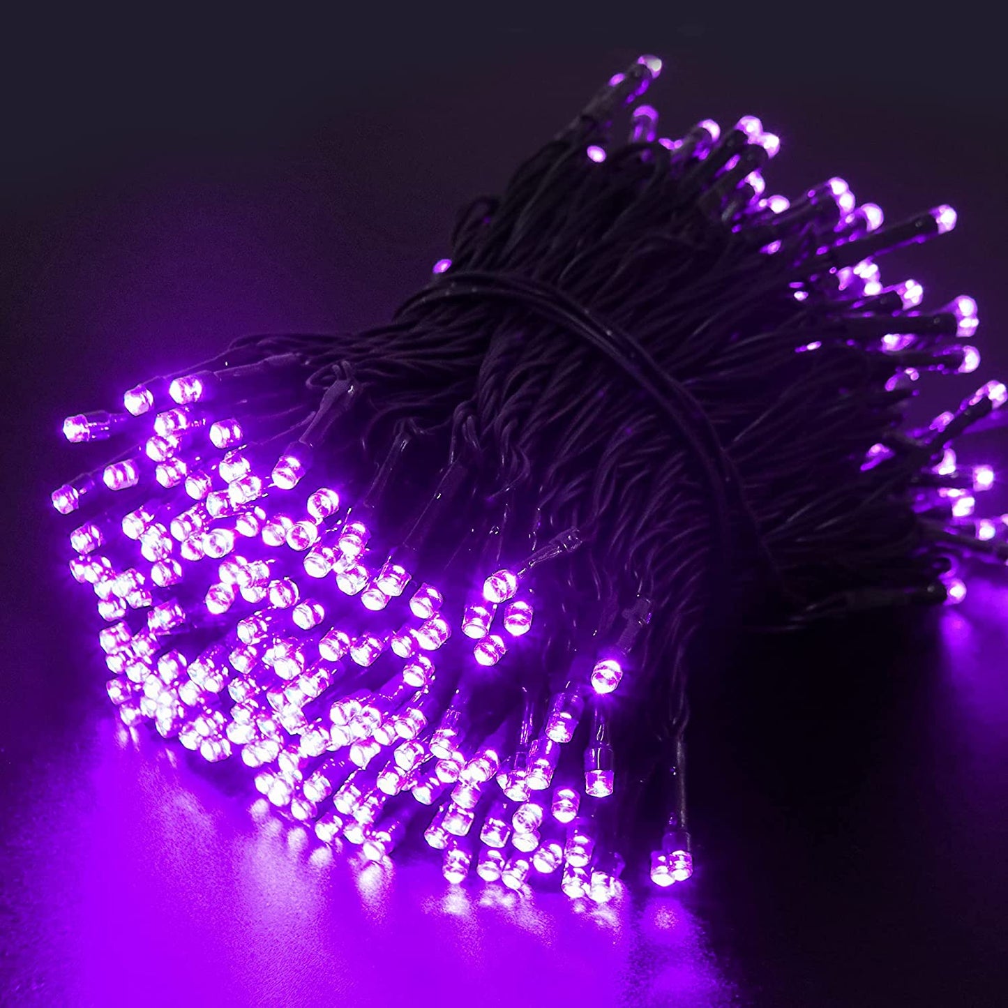 AmyHomie Blue Christmas Lights, 108Ft 300LED Halloween Lights Outdoor Waterproof, End-to-End Indoor Fairy Decorative Lights for Wedding, Party, Halloween Christmas Decor